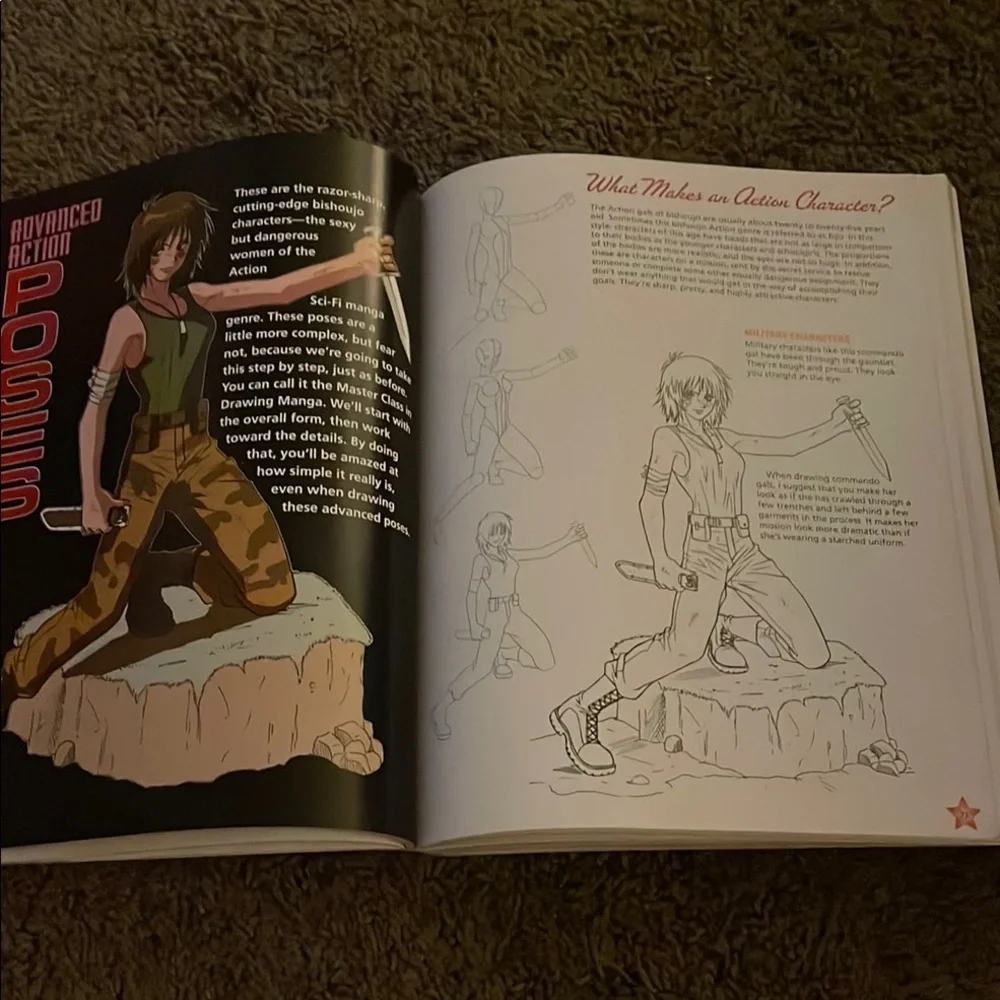 Manga Mania Bishoujo: How to Draw Magical Girls Art Book by Christopher Hart - Picture 10 of 14